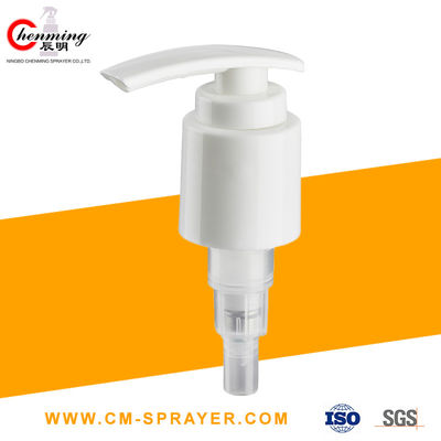 Good price 28-400 bocal longo da bomba plástica de prata do distribuidor da loção dos PP com interruptor do grampo do tubo do mergulho on-line
