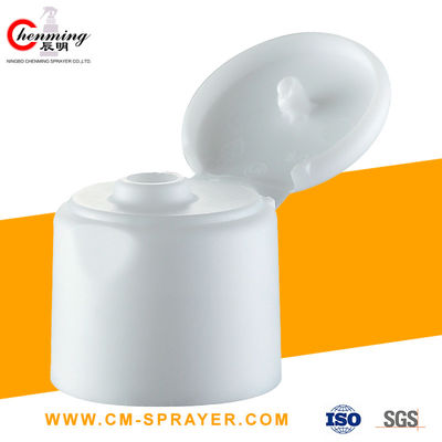 Good price 24mm 24/410 dos Pp brancos Flip Top Plastic Bottle Caps Flip Top Water Bottle Lid on-line