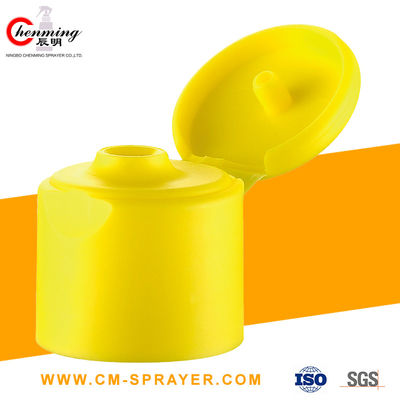Good price Amarelo plástico de Flip Top Lid Plastic Bottle do champô on-line