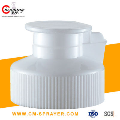Good price 38-400 24/410 de saia com nervuras redonda da linha branca de Flip Top Caps Child Resistant 24mm 38mm articulou-se on-line